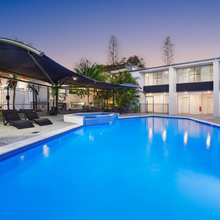 Palm Court Pool Area